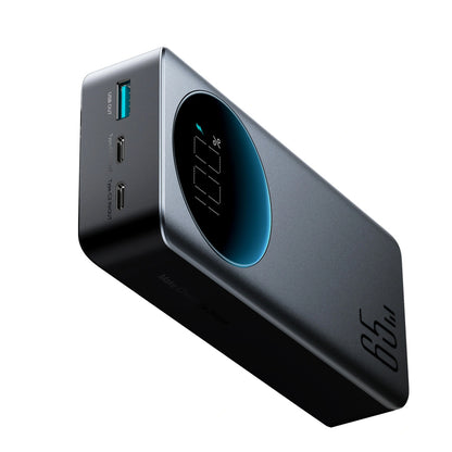 Външна батерия Joyroom JR-PBF05 Pro, 30000mAh, 65W, QC + PD, 1 x USB-A - 2 x USB-C, Черна