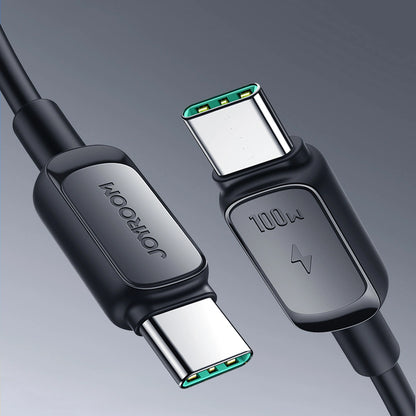Външна батерия Joyroom JR-PBF05 Pro, 30000mAh, 65W, QC + PD, 1 x USB-A - 2 x USB-C, Черна