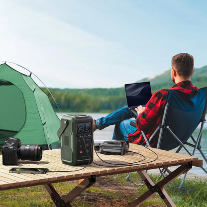 Външна батерия Joyroom JR-PBF10, 75000mAh, 100W, QC + PD, 3 x USB-A - 3 x USB-C, Зелена