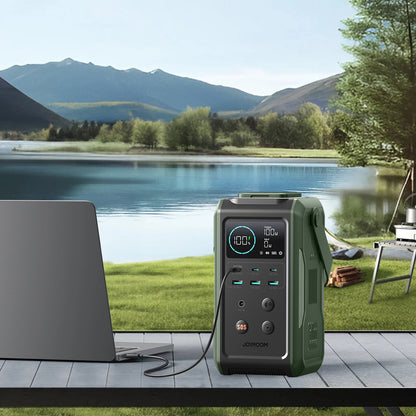 Външна батерия Joyroom JR-PBF10, 75000mAh, 100W, QC + PD, 3 x USB-A - 3 x USB-C, Зелена
