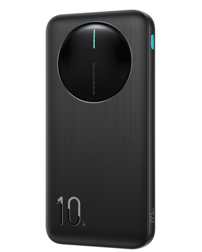 Външна батерия Joyroom JR-PBF12 Pro, 10000mAh, 22.5W, QC + PD, 1 x USB-C - 2 x USB-A, Черна