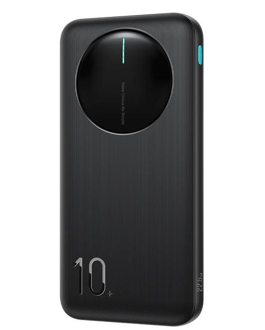 Външна батерия Joyroom JR-PBF12 Pro, 10000mAh, 22.5W, QC + PD, 1 x USB-C - 2 x USB-A, Черна