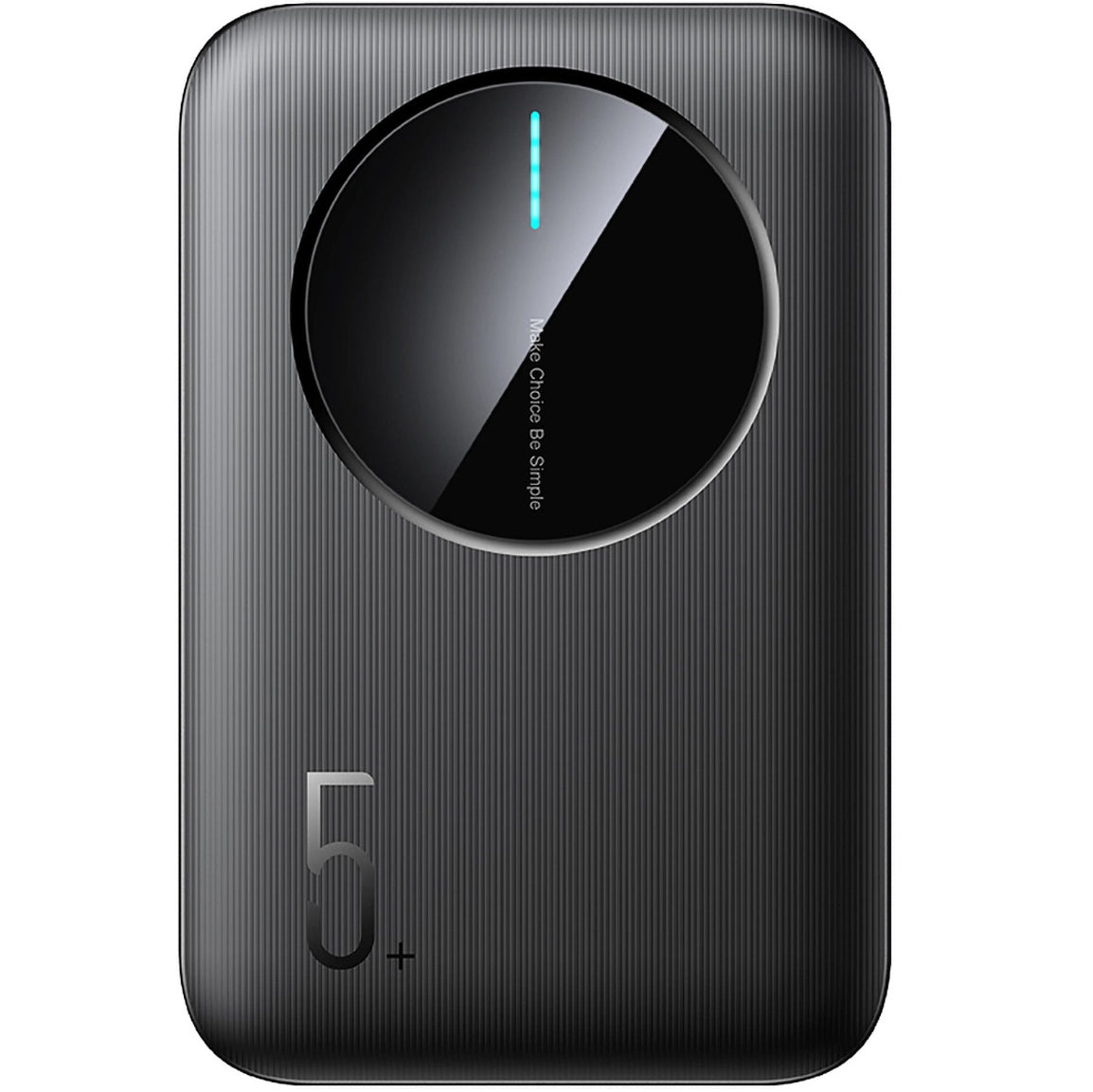 Външна батерия Joyroom JR-PBF13, 5000mAh, 12W, 1 x USB-C - 2 x USB-A, Черна