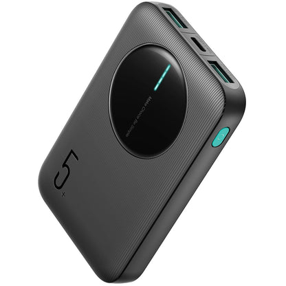 Външна батерия Joyroom JR-PBF13, 5000mAh, 12W, 1 x USB-C - 2 x USB-A, Черна