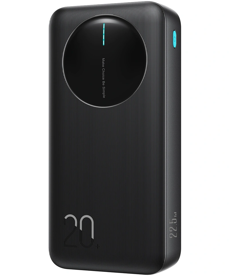 Външна батерия Joyroom JR-PBF14 Pro, 20000mAh, 22.5W, QC + PD, 1 x USB-C - 2 x USB-A, Черна