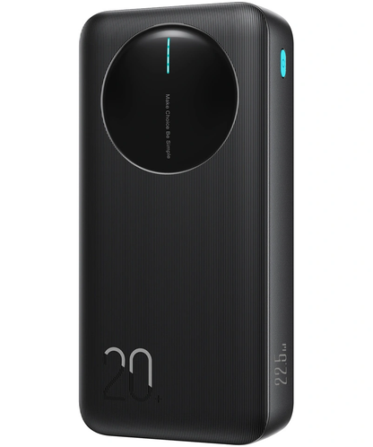 Външна батерия Joyroom JR-PBF14 Pro, 20000mAh, 22.5W, QC + PD, 1 x USB-C - 2 x USB-A, Черна