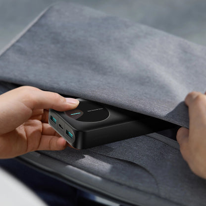 Външна батерия Joyroom JR-PBF14, 20000mAh, 12W, 1 x USB-C - 2 x USB-A, Черна
