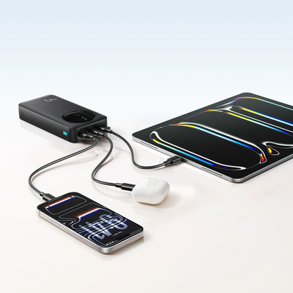 Външна батерия Joyroom JR-PBF14 Pro, 20000mAh, 22.5W, QC + PD, 1 x USB-C - 2 x USB-A, Черна