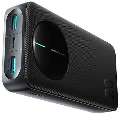 Външна батерия Joyroom JR-PBF14 Pro, 20000mAh, 22.5W, QC + PD, 1 x USB-C - 2 x USB-A, Черна