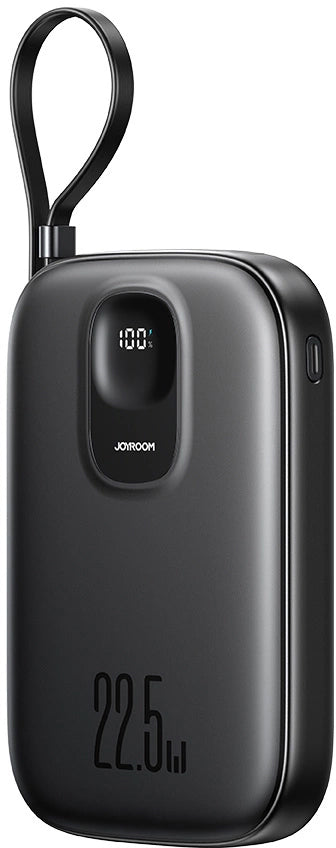Външна батерия Joyroom JR-PBF17, 10000mAh, 22.5W, QC + PD, 1 x USB-A - 2 x USB-C, Черна