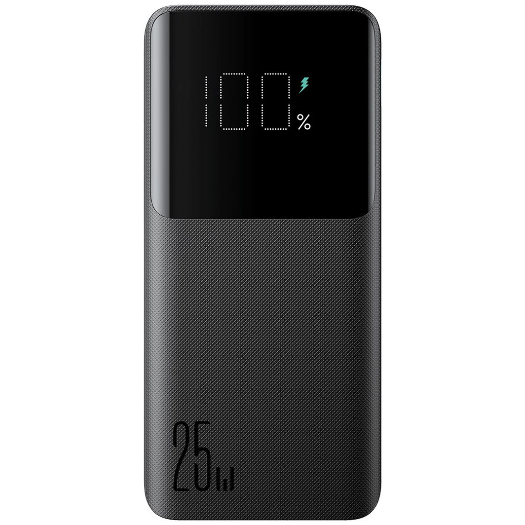 Външна батерия Joyroom JR-PBF20, 10000mAh, 25W, QC + PD, 1 x USB-C - 2 x USB-A, Черна