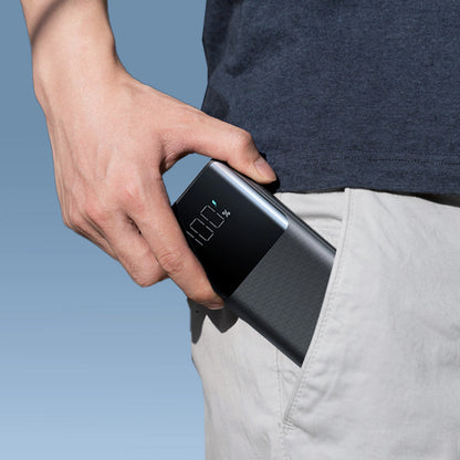 Външна батерия Joyroom JR-PBF20, 10000mAh, 25W, QC + PD, 1 x USB-C - 2 x USB-A, Черна