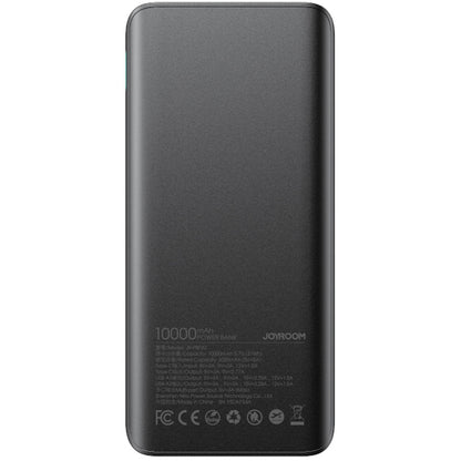 Външна батерия Joyroom JR-PBF20, 10000mAh, 25W, QC + PD, 1 x USB-C - 2 x USB-A, Черна