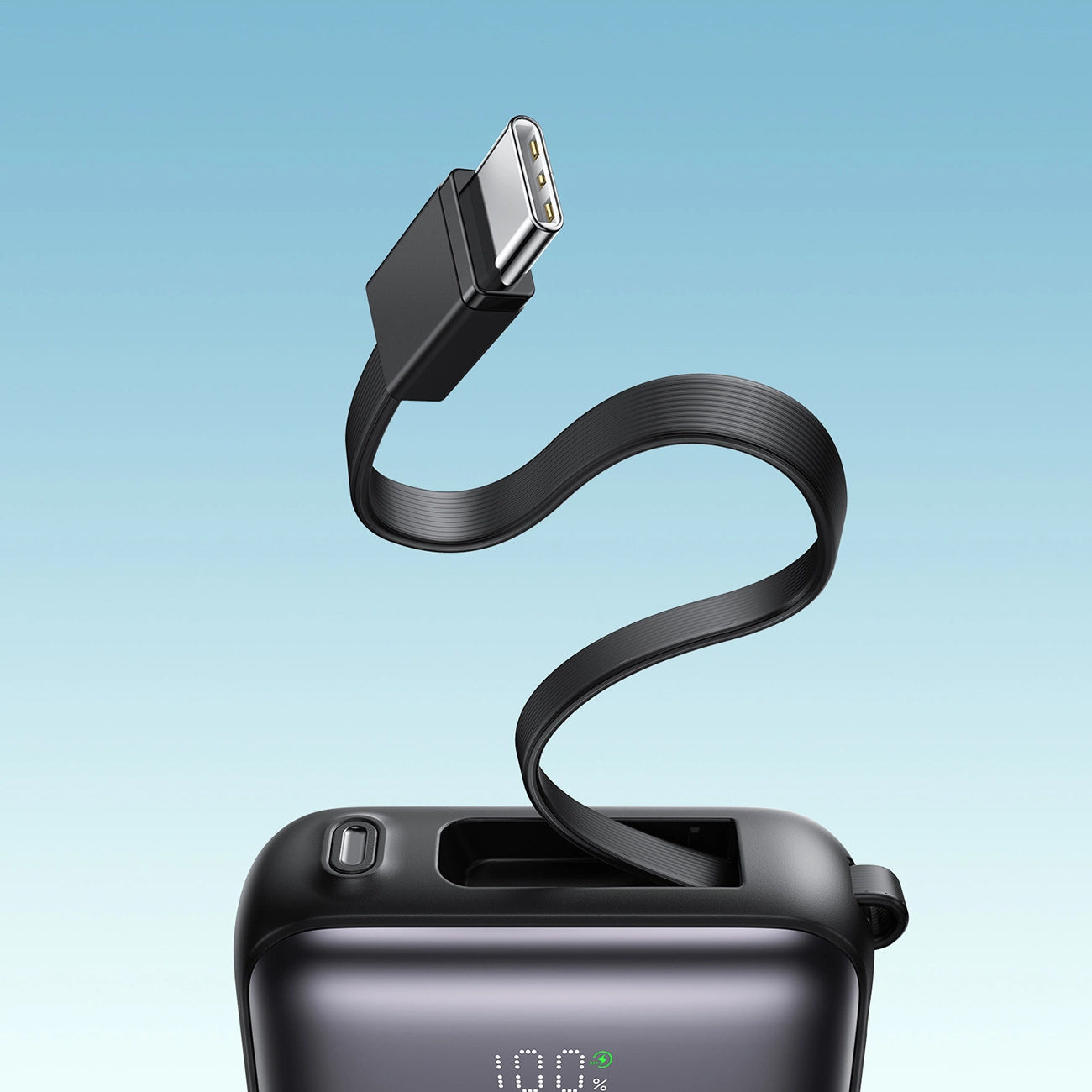 Външна батерия Joyroom JR-PBF27, 10000mAh, 22.5W, QC + PD, 1 x Lightning - 2 x USB-C, Черна