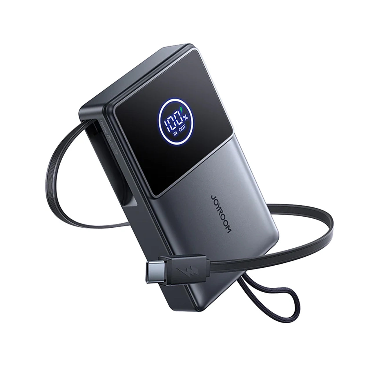 Joyroom JR-PR1 External Battery, 10000mAh, 22.5W, PD, 2 x USB-C, Grey