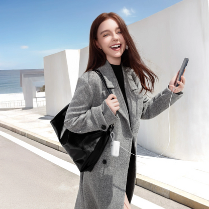 Joyroom JR-PR2L External Battery, 10000mAh, 35W, QC + PD, 1 x Lightning - 2 x USB-C, White