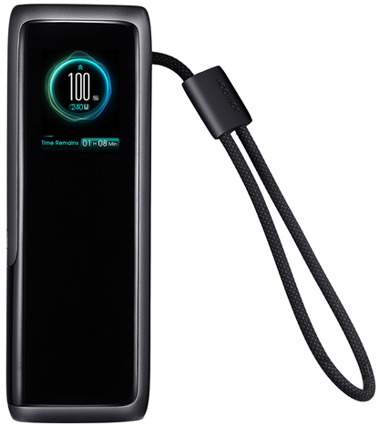 Външна батерия Joyroom PODIX PR70, 25000mAh, 240W, QC + PD, 1 x USB-A - 3 x USB-C, черна
