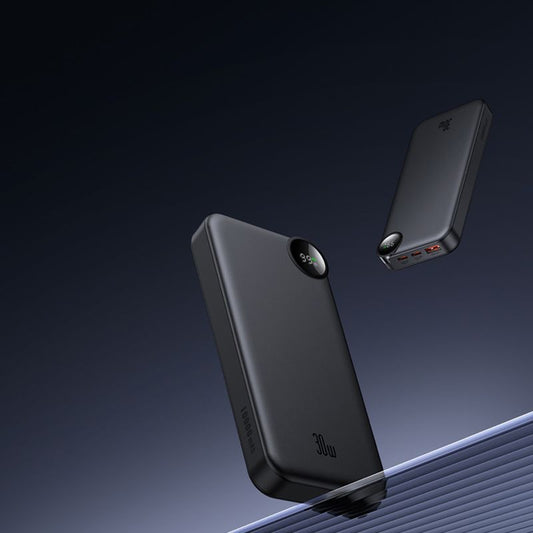 Външна батерия McDodo MC-3850 Display, 10000mAh, 30W, QC + PD, 1 x USB-A - 2 x USB-C, Черна