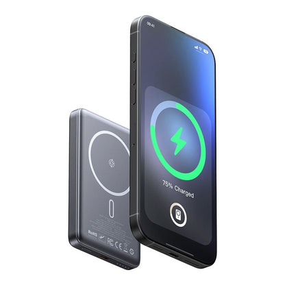 Външна батерия Wireless McDodo MC-4651 Meta, 10000mAh, 20W, PD + FQI, 1 x QI - 1 x USB-C, Черна