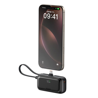 McDodo MC-7760 Freekit External Battery, 5000mAh, 22.5W, PD, 3 x USB-C, Black