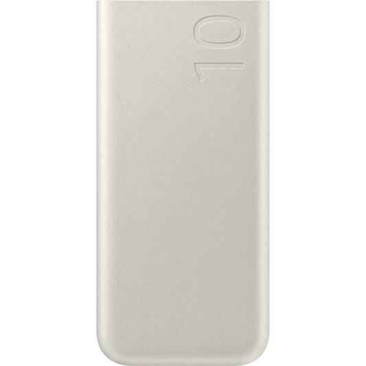 Външна батерия Samsung, 10000mAh, 25W, PD, 2 x USB-C, бежова EB-P3400XUEGEU