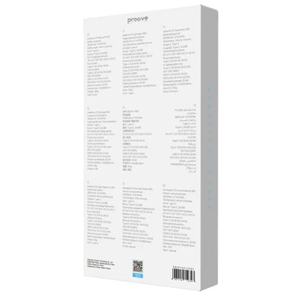 Външна батерия Proove Illuminator 2, 10000mAh, 22.5W, QC + PD, 2 x USB-A - 1 x USB-C, Черна PBIP10212201