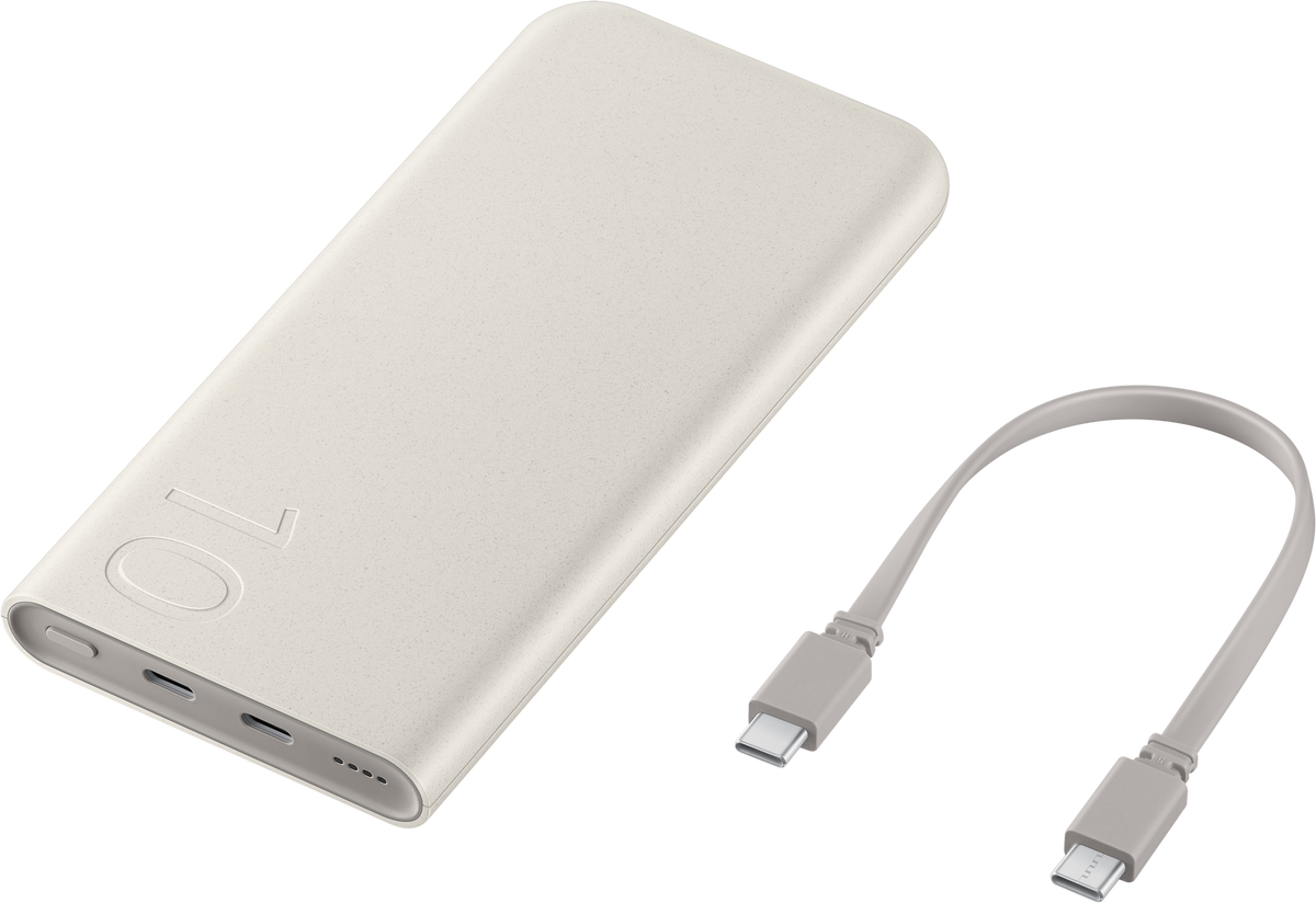 Външна батерия Samsung, 10000mAh, Бежов EB-P3401XUEGWW