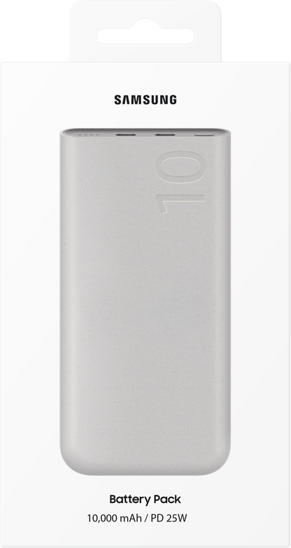 Външна батерия Samsung, 10000mAh, Бежов EB-P3401XUEGWW