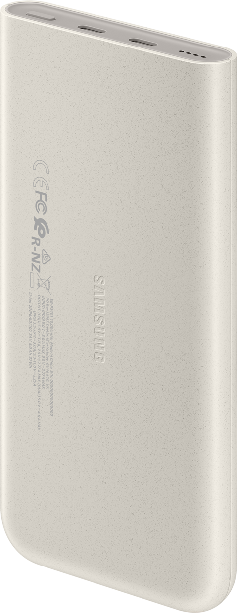 Външна батерия Samsung, 10000mAh, Бежов EB-P3401XUEGWW