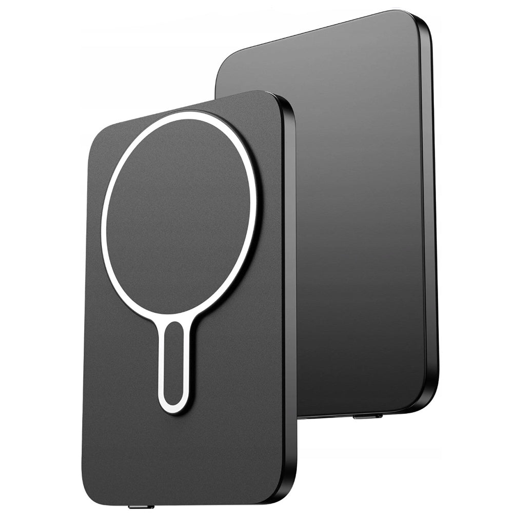 Външна батерия Wireless 3MK MagSnap Go, 5000mAh, 20W, PD + FQI, 1 x QI - 1 x USB-C, Сив