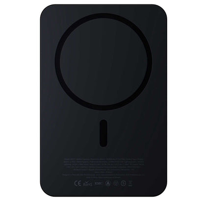 Външна батерия Wireless 3MK MagSynergy Ni+, 5000mAh, 22.5W, PD + FQI, 1 x QI - 1 x USB-C, Черна