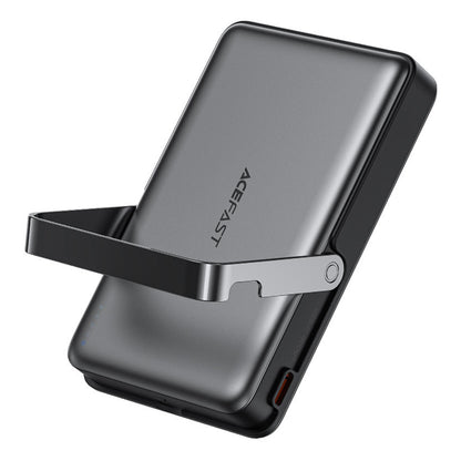 Външна батерия Wireless Acefast M17, 10000mAh, 22.5W, PD + FQI, 1 x QI - 1 x USB-C, Черна