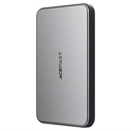 Външна батерия Wireless Acefast M30, 5000mAh, 20W, PD + FQI, 1 x QI - 2 x USB-C, Черна
