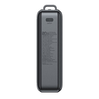 Външна батерия Acefast M4, 20000mAh, 67W, PD, 1 x USB-A - 2 x USB-C, Черна