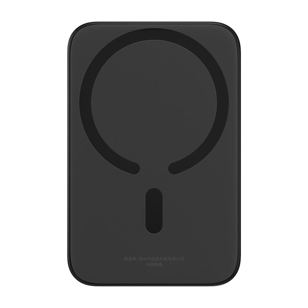 Външна батерия Wireless Baseus Mini Air, 6000mAh, 20W, PD + FQI, 1 x QI - 1 x USB-C, Черна P10059002113-00