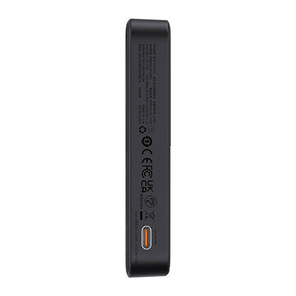 Външна батерия Wireless Baseus MagPro PPCXZ05, 5000mAh, 20W, PD + FQI, 1 x QI - 1 x USB-C, Черна P10064101123-00