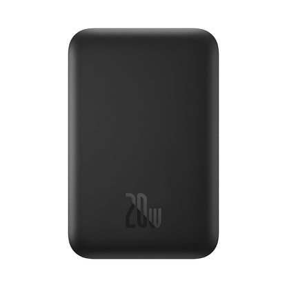 Външна батерия Wireless Baseus Mini Air, 6000mAh, 20W, PD + FQI, 1 x QI - 1 x USB-C, Черна P10059002113-00