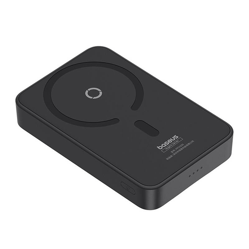 Външна батерия Wireless Baseus MagPro PPCXZ05, 5000mAh, 20W, PD + FQI, 1 x QI - 1 x USB-C, Черна P10064101123-00