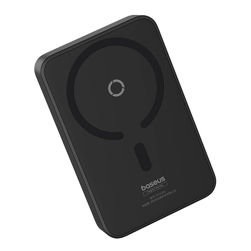 Външна батерия Wireless Baseus MagPro PPCXZ05, 5000mAh, 20W, PD + FQI, 1 x QI - 1 x USB-C, Черна P10064101123-00