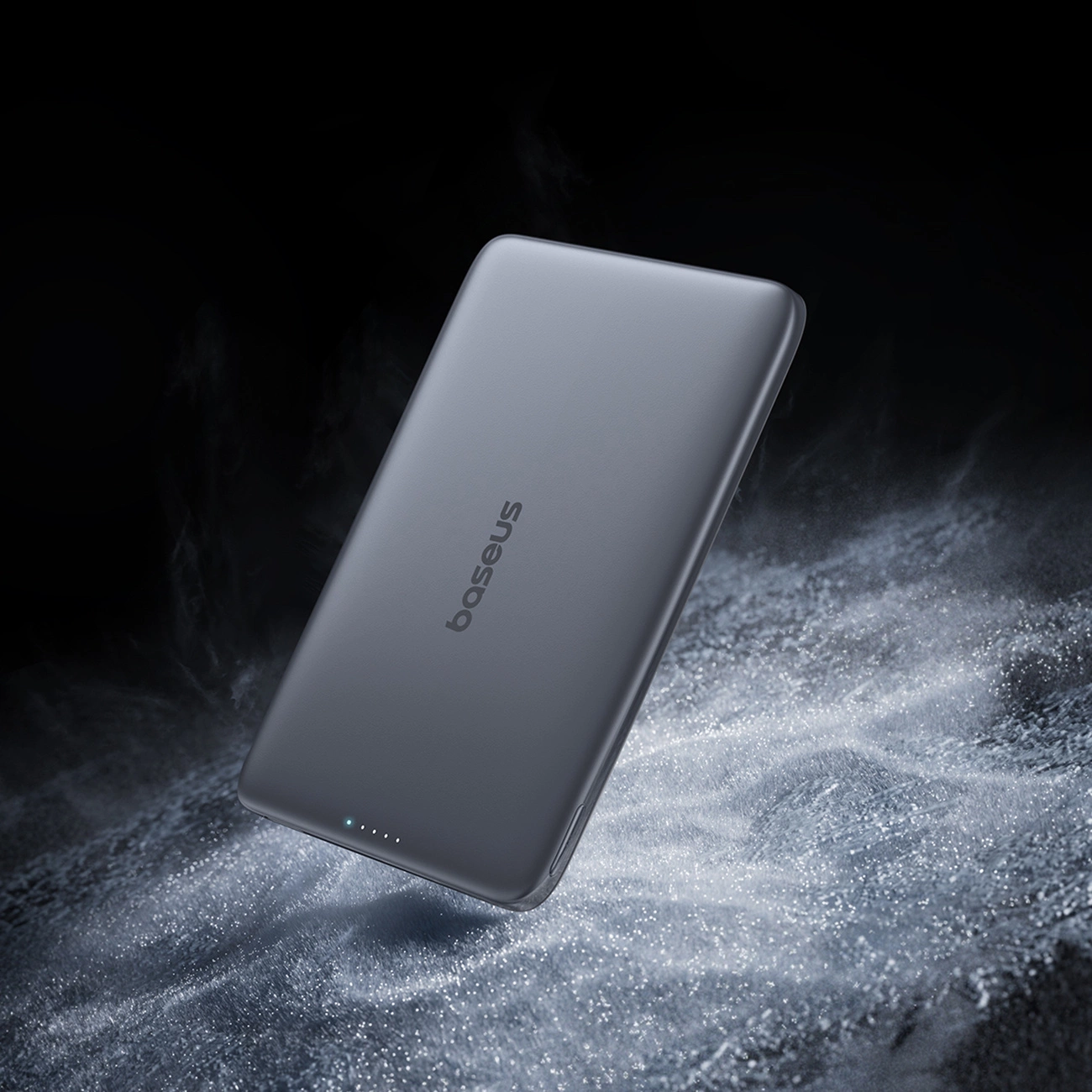 Външна батерия Wireless Baseus PicoGo AM41, 5000mAh, 20W, PD + FQI, 1 x QI - 1 x USB-C, Черна