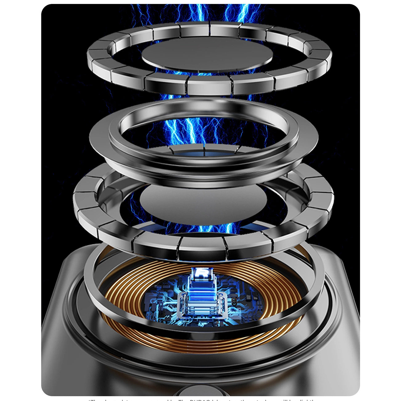 Външна батерия Wireless Dudao K29, 10000mAh, 20W, PD + FQI, 1 x Lightning - 1 x QI - 1 x USB-C, Сив