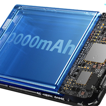 Външна батерия Wireless Dudao K29, 10000mAh, 20W, PD + FQI, 1 x Lightning - 1 x QI - 1 x USB-C, Сив