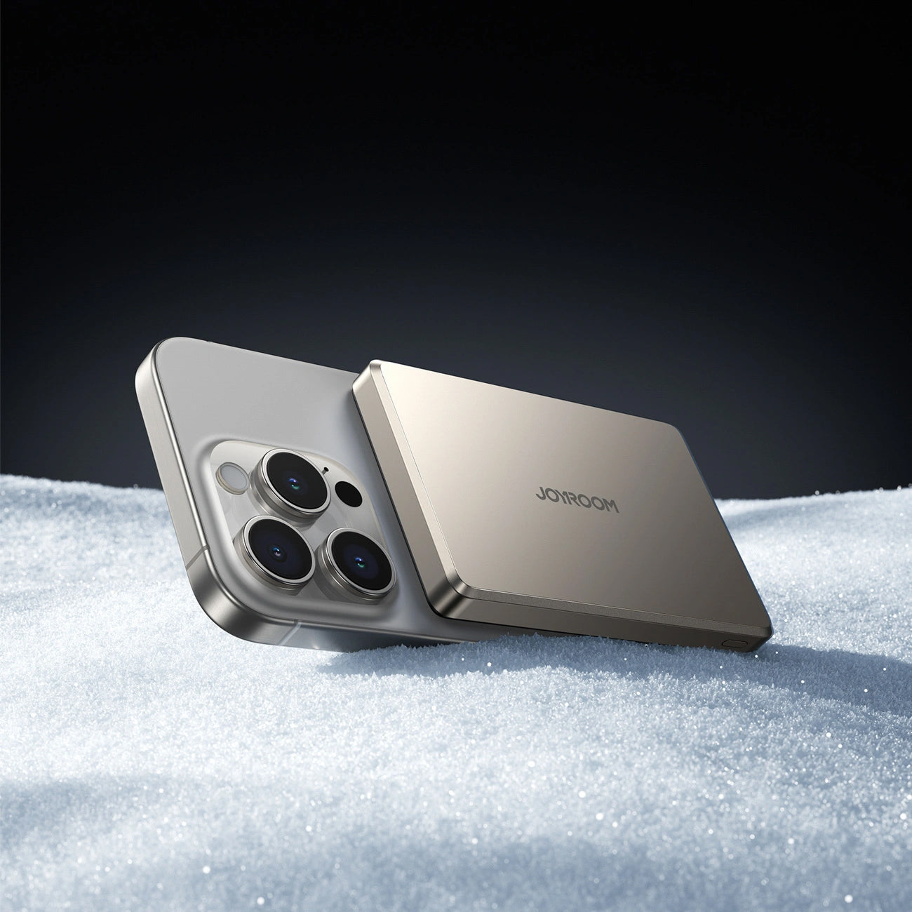 Безжична външна батерия Joyroom JR-PBM08 Pro, 10000mAh, 22.5W, PD + FQI, 1 x QI - 2 x USB-C, Бежова