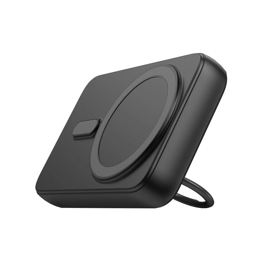 Външна батерия Wireless Joyroom JR-W050, 10000mAh, 20W, QC + PD + FQI, 1 x QI - 1 x USB-A - 1 x USB-C, Черна