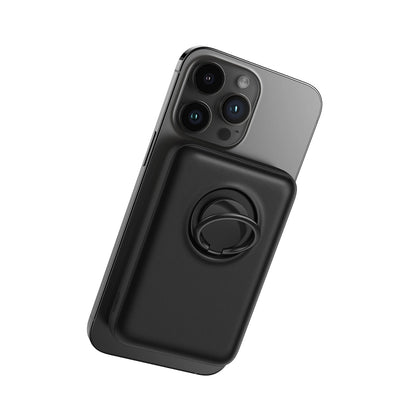 Външна батерия Wireless Joyroom JR-W050, 10000mAh, 20W, QC + PD + FQI, 1 x QI - 1 x USB-A - 1 x USB-C, Черна
