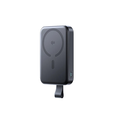 Външна батерия Wireless Joyroom JR-PBM11, 10000mAh, 22.5W, QC + PD + FQI, 1 x QI - 1 x USB-A - 1 x USB-C, Черна