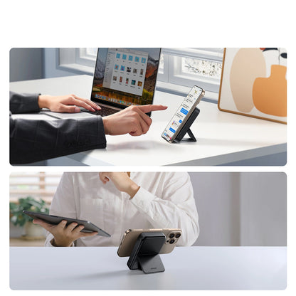 Външна батерия Wireless Joyroom JR-PBM11, 10000mAh, 22.5W, QC + PD + FQI, 1 x QI - 1 x USB-A - 1 x USB-C, Черна