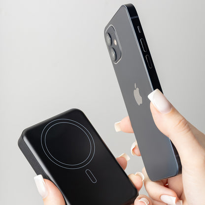 Външна батерия Wireless Proove Hoodman, 10000mAh, 20W, PD + FQI, 1 x QI - 1 x USB-C, Черна PBH120010001