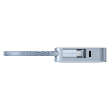 UGREEN MagFlow PB773 Wireless External Battery, 10000mAh, 25W, PD + FQI, 1 x QI - 2 x USB-C, Blue