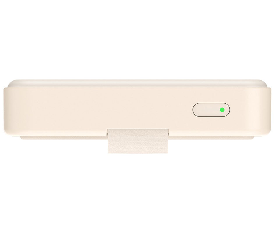 Безжична външна батерия Xiaomi Mi Magnetic, 6000mAh, 15W, PD + FQI, 1 x QI - 1 x USB-C, Бежов BHR9074GL